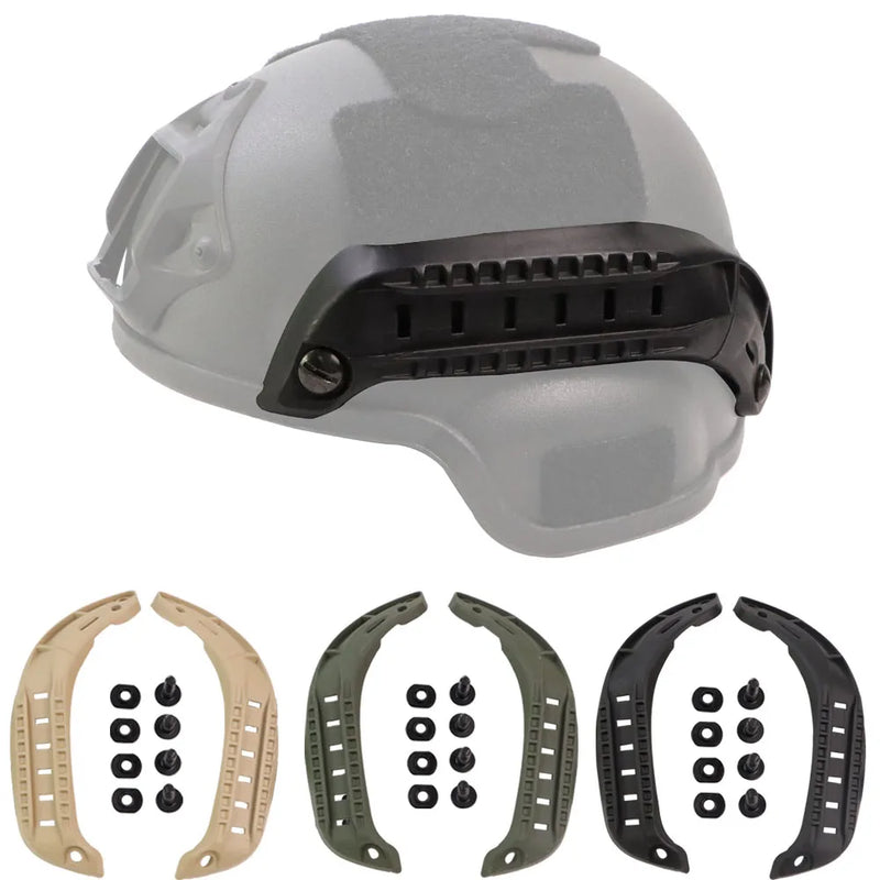 Load image into Gallery viewer, Nylon Side Rails Tactical Helmet Rail Kit Accessory For Mich Tactical Helmet