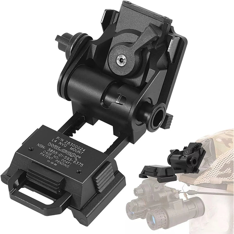 Load image into Gallery viewer, L4G24 NVG Night Vision Fast Tactical Sports Helmets Mounting Bracket Bracket