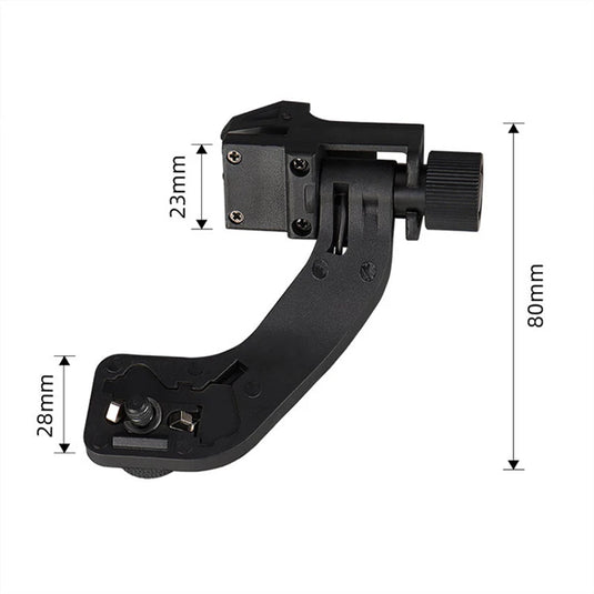Tactical Polymer NVG Mount Set Night Vision J Arm Mount Adapter fit Mich Fast M88 Wendy Helmet for Pvs14 Monocular GS1X20