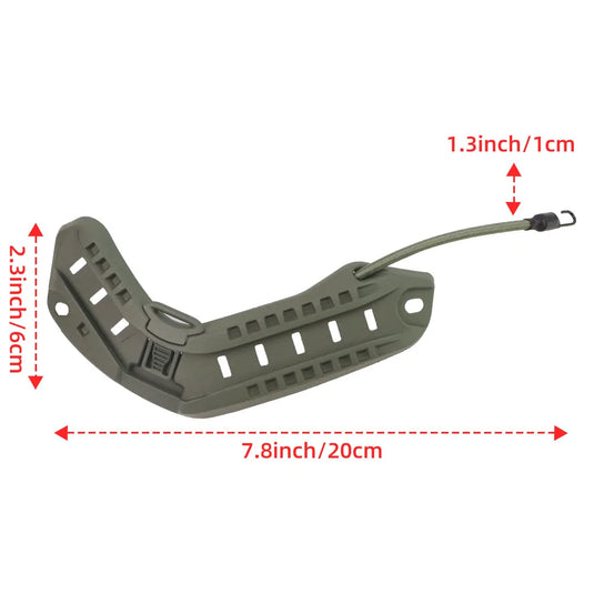 Tactical Helmet Mount Rail Outdoor Fast Mich Helmet Rotatable ARC Nylon Guide Rail