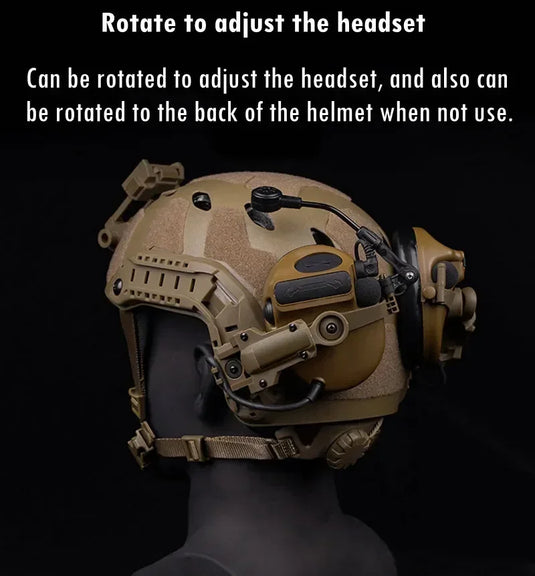 Tactical Headset Bracket for OPS Core Team Wendy Helmet Rail Adapter Hunting Headphone Brackets Mount Kit