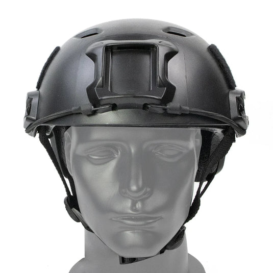 Tactical Fast PJ Helmet Base CS Jump ABS Plastic Helmet with 12-in-1 Headwear