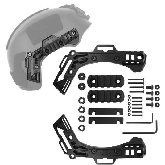 Tactical Helmets Nylon Rail Mount Kit Wendy Team EX 3.0 Helmets Side Rails