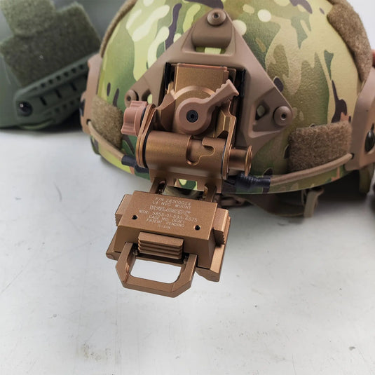 Tactical Metal L4G24 NVG Mount CNC Helmet Mount for PVS 15 18 31 GPNVG18