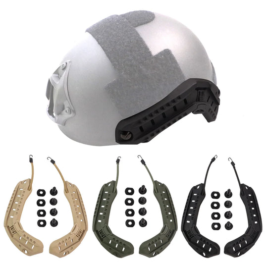 Factory directly sales tactical helmet multifunctional rail accessories FAST MICH helmet ARC Nylon Rails general accessories