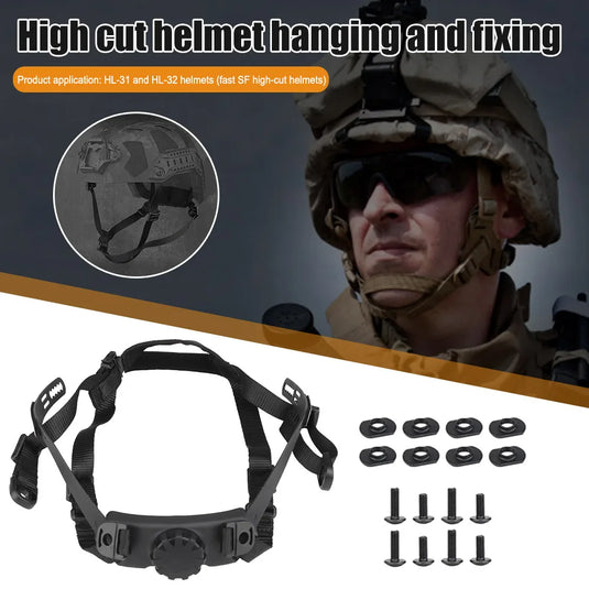 Helmet Inner Suspension System Portable Helmet Lanyard Adjustable Breathable Security Protection for HL-31 HL-32 Helmets