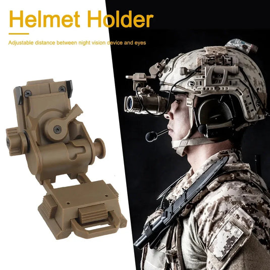 L4G24 ניילון NVG מחזיק תושבת עבור PVS15 PVS18 GPNVG18 חלקי קסדת משקפי ראיית לילה 