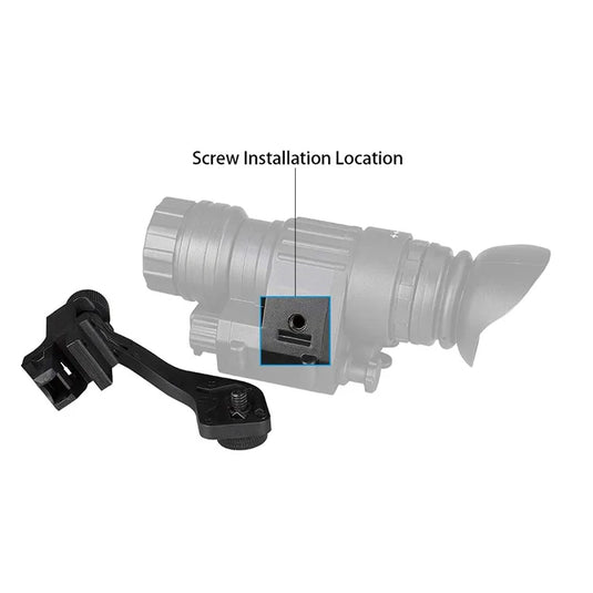Tactical NVG J-Arm Headset Adapter PVS 14 Night Vision Mount for Fast Mich Wendy AF Tactical Helmet