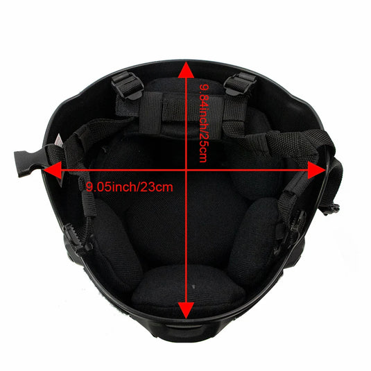 MICH 2000 3mm ABS Plastic Adjustable ACH Tactical Helmet Suitable for outdoor CS games