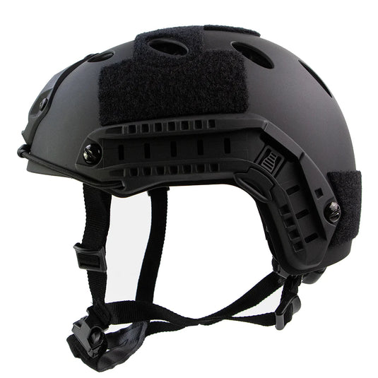 FAST PJ tactical training helmet high-cut version with adjustment knob side rails 12-in-1 suitable for hunting
