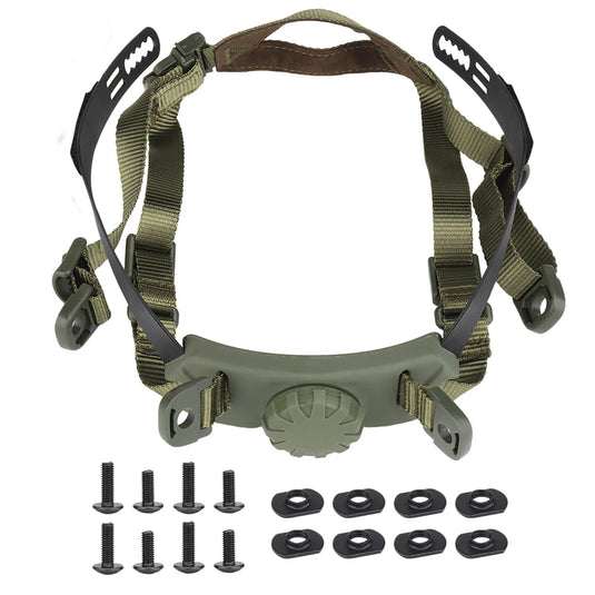 Helmet Inner Suspension System Portable Helmet Lanyard Adjustable Breathable Security Protection for HL-31 HL-32 Helmets