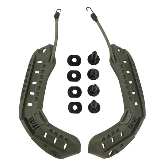 Tactical Helmet Mount Rail Outdoor Fast Mich Helmet Rotatable ARC Nylon Guide Rail