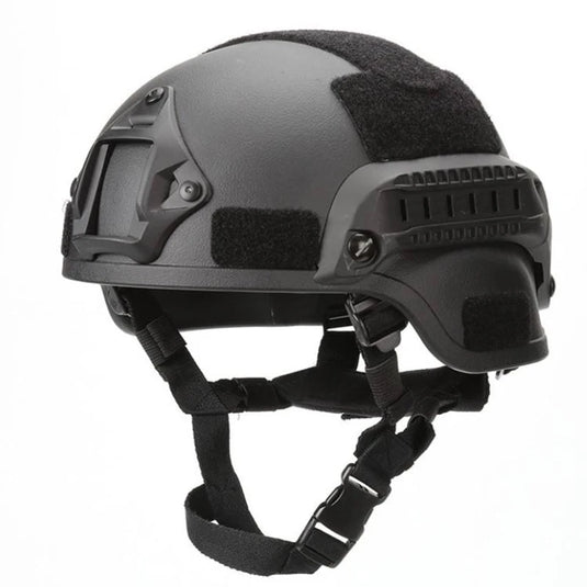 Outdoor Tactical Helmet with NVG Mount and Side Rail for Hunting CS Game