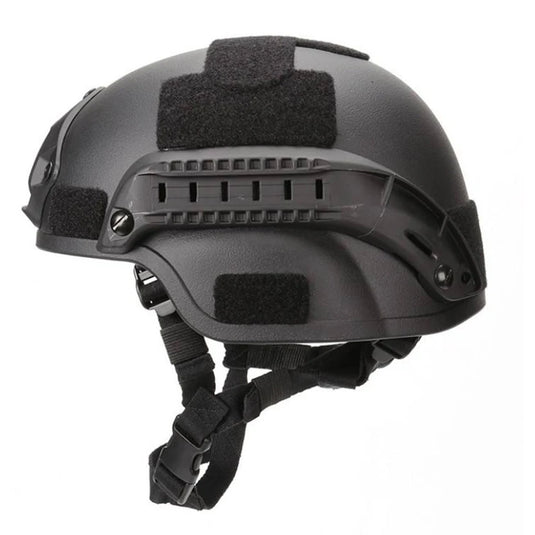 Outdoor Tactical Helmet with NVG Mount and Side Rail for Hunting CS Game
