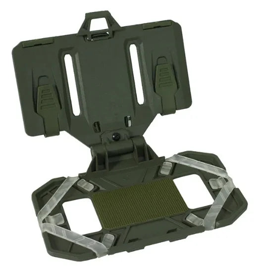 Tactical MOLLE Folded Phone Holder Universal Chest Phone Case Phone Board Holder Hanging Bracket