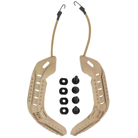 Tactical ACH/MICH Helmet Side Rails ARC Accessory Rail kit for Mich helmet