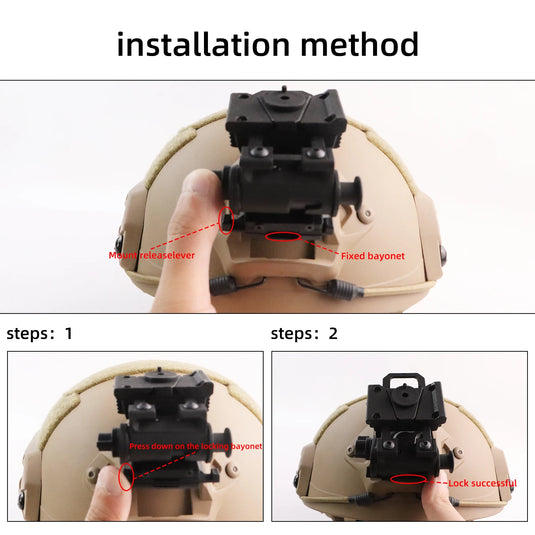 L4G24 L4G19 FAST adapter head mounted NVG holder helmet accessories Nv8000 PVS14 PVS15 PVS31 PVS18 night vision mount bracket