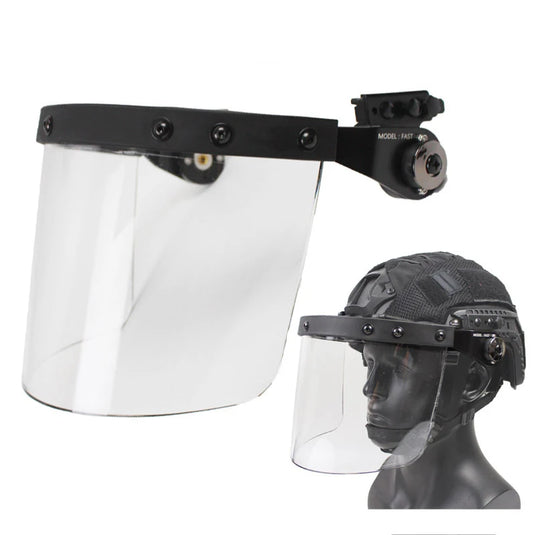 Tactical Fast Mich Helmet Riot Anti-fog Face Guard Shield Mask Only Mask no Helmet