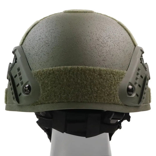 Outdoor Training Protective Mich Fiberglass Helmet Upgrade FRP Tactical Helmets Green