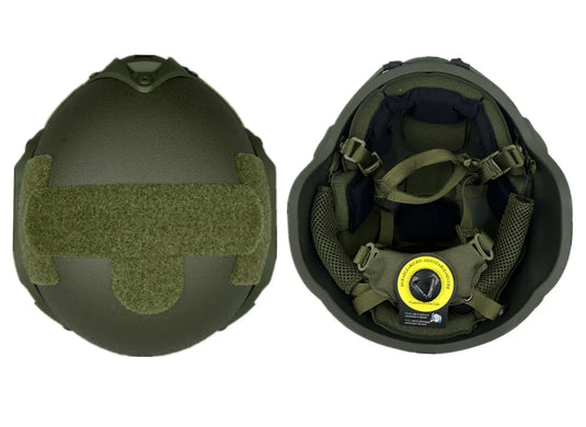 Outdoor Training Protective Mich Fiberglass Helmet Upgrade FRP Tactical Helmets Green